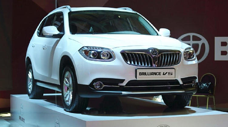 Brilliance расширяет цветовую гамму кроссовера Brilliance V5