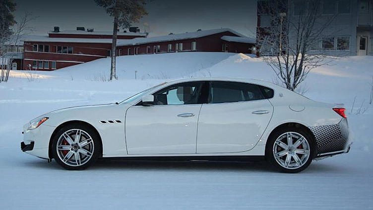 Обновление скоро настигнет седан Maserati Quattroporte