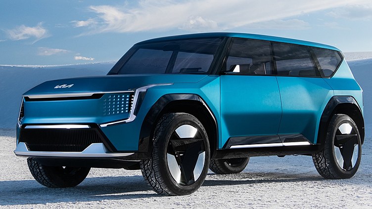 Kia представила электрический кроссовер Concept EV9