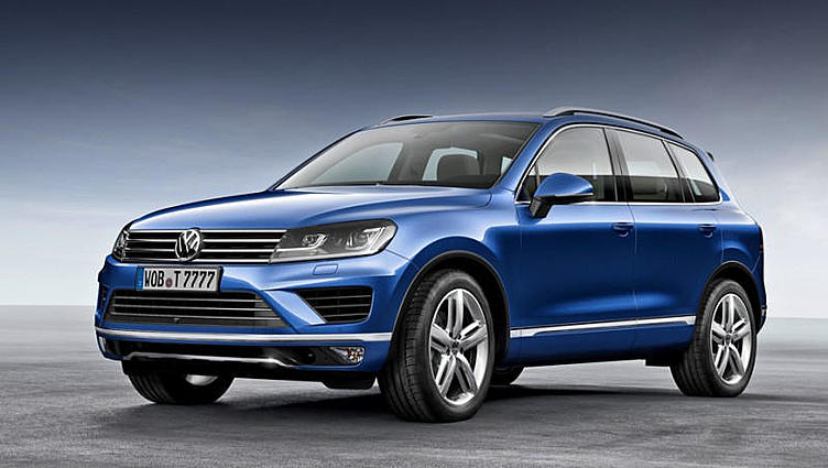 Внедорожнику Volkswagen Touareg подправили только внешность