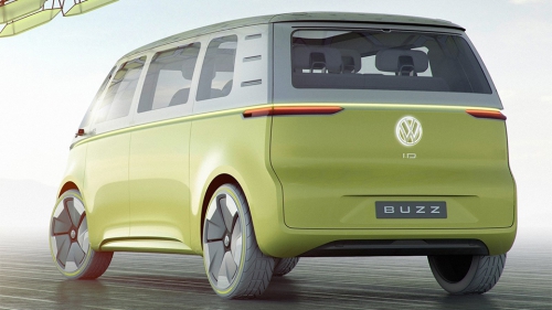 Прототип Volkswagen I.D. Buzz дебютировал в Детройте